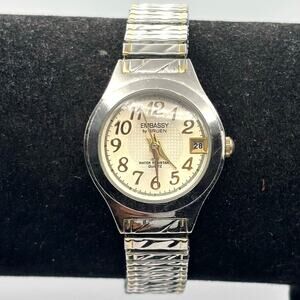 Silver Gruen Men's Watch